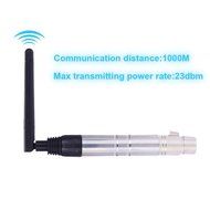 Docooler 23DBM High Power 1000M Ultra Long Distance 2.4G ISM DMX512 Wireless Female XLR Receiver Lighting Controller... N4