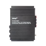 Pyle PFA220BT Bluetooth Mini Blue Series Compact Class-T Amplifier, 120W, USB Flash Drive Reader