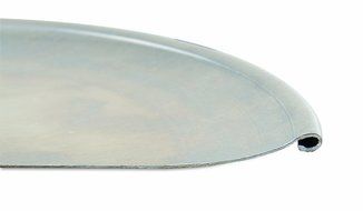 Alegacy SA13 Eagleware Professional Aluminum Coupe Rim Pizza Tray, 13-Inch N2