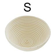iEFiEL Sourdough Brotform Bread Dough Proofing Handmade Rising Rattan Banneton Basket (1, Medium Oblong (9.8*5.9... N21