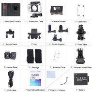 Andoer&reg; Sports Action Camera 2.0" 4K 24fps 1080P Full HD 12MP Voice Broadcasting Novatek NTK96660 Video DV Optional... N9