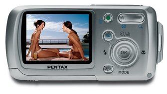 Pentax Optio WP 5MP Waterproof Digital Camera with 3x Optical Zoom N4