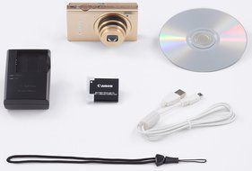 Canon Digital Camera IXY 430F 16MP 5x Optical Zoom Wi-Fi IXY430F(Gold) - International Version N10