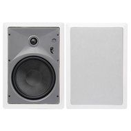 MTX CT Series Glass Fiber 2-Way In-Wall Speakers (8") Home Audio Crossover, GRAY (CT825W)