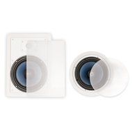 Blue Octave LH-827 In Wall and In Ceiling 8" Speakers Home Theater Surround Sound 7 Speaker Set