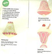 Wilton Cake Pan: Mini Bell/Wedding Bells/Ice Cream Sundaes or Floats (2105-8254, 1989)