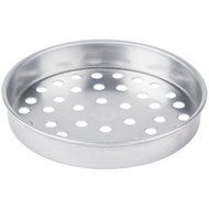 American Metalcraft A4007SP 7" x 1" Super Perforated Standard Weight Aluminum Straight Sided Pizza Pan N2
