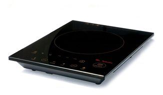 Sunpentown Micro-Crystal Ceramic Plate Induction Cooktop with LED Panel, Black N2