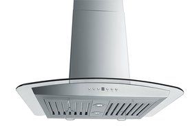 Z Line GL5i-36 Stainless Steel and Glass Island Mount Range Hood, 36-Inch N3