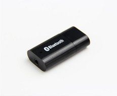 Alpharan Bluetooth Music Receiver USB Interface 3.5mm Audio Cable Wireless Music Color Black N2