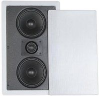 7.1 Home Theater Flush Inwall Speaker Package- Seven Inwall Dual 5.25&quot; 2-way LCR Speakers and One 10&quot; Inwall Subwoofer N3