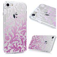 iPhone 7 Case (4.7 inch) Cute Digital Print Colorful Hard PC Back Shell Bumper Ultra Thin Slim Fit Clear Full... N38