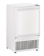 U-Line UBI95W00A Undercounter Crescent Ice Maker, 14", White