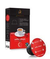 10 Nespresso&reg; Compatible Coffee Capsules $0.50/pod - Soffio Caramello (Int. 5) N20