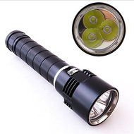 RioRand&reg; 100m Underwater Diving 3800lm 3 X Xm-L2 T6 Led Flashlight Waterproof Torch N2