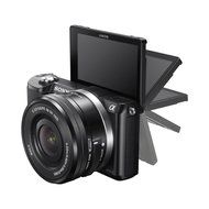 Sony Alpha a5000 Mirrorless Digital Camera with 16-50mm OSS Lens (White) N3