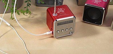 TIMTOM ,Portable Micro USB Mini Stereo Super Bass Speaker Music MP3/4 FM Radio BBG N3