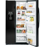 Hotpoint HSS25ATHBB 25.4 Cu. Ft. Black Side-By-Side Refrigerator N6