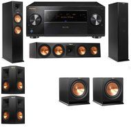 Klipsch RP-250F Tower Speakers-RP-440C-R112SW-5.2-Pioneer Elite SC-85