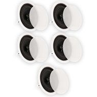 Theater Solutions CS8C In Ceiling 8&quot; Speakers Surround Sound Home Theater 5 Speaker Set CS8C-5S