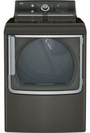 GE Metallic Carbon Top Load Laundry Pair with GTW860SPJMC 28" Top Load Washer and GTD86ESPJMC 28" Electric Dryer