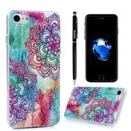 iPhone 7 Case (4.7 inch) Cute Digital Print Colorful Hard PC Back Shell Bumper Ultra Thin Slim Fit Clear Full... N47