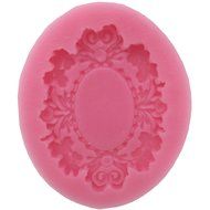 Funshowcase Sugarcraft Cameo Oval Frame Candy Silicone Mold for Fondant Cake Decoration, Cupcake Topper, Polymer... N2