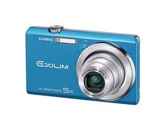 Casio Exilim EX-ZS10 Blue 14 MP Stylish and Slim Digital Camera with 5x Wide-Angle Zoom and 720p HD Video Capture