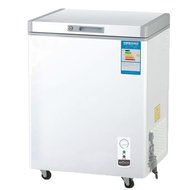 BD-100 Top Folding Door Ice Cream Chest Freezer Beer Soda Beverages Cooler Refrigerator Compact Apartment Size... N3