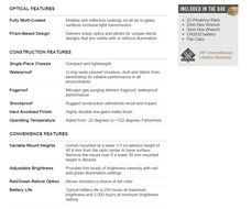 Vortex Optics SPR-1303 Spitfire 3x Prism Scope with EBR-556B Reticle (MOA), and FREE Vortex Baseball Hat N9