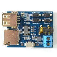 Eztronics Corp TF card U disk MP3 Format decoder board amplifier decoding audio Player module