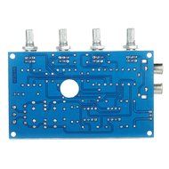 KKmoon NE5532 Stereo Pre-amp Preamplifier Tone Board Audio 4 Channels Amplifier Board N2
