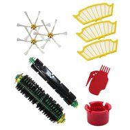 Hongfa Irobot Roomba Brush Replacement Roomba 6 Armed Side Brush, Roomba Flexible Beater Brush, Bristle Brush,...