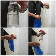 SymWell(TM) New Hot Close-Up Magic Stage Trick Fish A Bottle Incredible Penetration Instant Magics Stages Tricks... N4