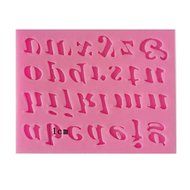 SHINA New Arrival Fondant Silicone Sugar Lowercase Letters Shaped Cake Craft Mold For Your Baby