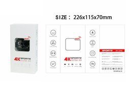 Sports Action Camera, POTO F68 WIFI Ultra HD 4K 2.0 Screen Waterproof Outdoor Sports Camera with Viewing Angles... N3
