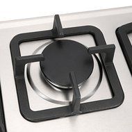 28 in Silver Stainless Steel 3 Burner Built-In Stove NG Gas Cooktop Cooker 8350W N6