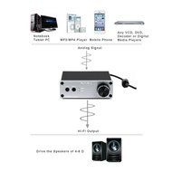 SMSL SA-60 60*2 TPA3116 Class D Big Power HIFI Digital Desktop Amplifier Color Silver with Power Supply with Tera... N4