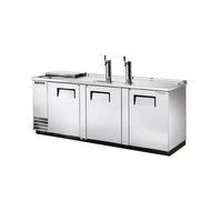True S/S Club Top Direct Draw Beer Dispenser f/ 4 Half Barrels