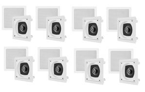 16 VM Audio Shaker 4-Inch in Ceiling/in Wall Theater Surround Speakers Contractor N4