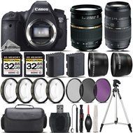 Canon EOS 6D DSLR Camera + Tamron 28-75mm XR Di Lens + Tamron 70-300mm Di Macro Lens + 0.43X Wide Angle Lens +...