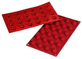 Fat Daddio's Silicone Half Sphere Bakeware Mold, .3-ounce, (#SMF-006)