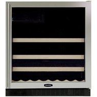 Marvel 8SBARE-BS-G-L 30-Inch Wide Beverage Center with Dual-Pane, Tinted, UV-Resistant Glass Door, Black Cabinet...