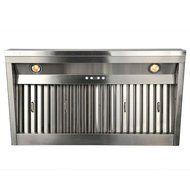 CAVALIERE 34" Under Cabinet / Wall Mounted Stainless Steel Liner Kitchen Range Hood 1000 CFM AP238-PS19L-40