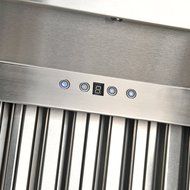 CAVALIERE 34" Under Cabinet / Wall Mounted Stainless Steel Liner Kitchen Range Hood 1000 CFM AP238-PS19L-40 N2