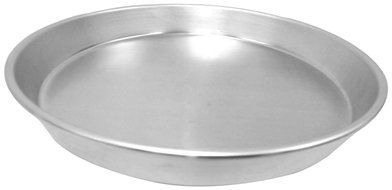 Allied Metal CPT9X2 Hard Aluminum Pizza Pan, Tapered Design, 9-Inch