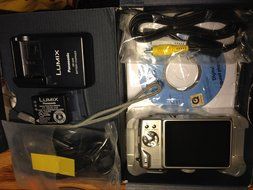 Panasonic Lumix DMC-TZ50 Digital Camera (Silver) N3