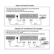 TCC TC-778 RIAA Phono Preamp With 78rpm Equalization Switch and Input