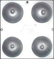 Large Round Female Breasts XX Chocolate Candy Mold 716