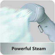 SALAV Professional Series GS42-DJ Black Dual Bar Garment Steamer with Multifunctional Hanger, 1500-watt, Black N5